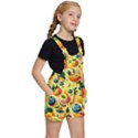 Fruits Fresh Sweet Pattern Kids  Short Overalls View3