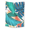 Leaves Tropical Exotic Green Plant Medium Tapestry View1