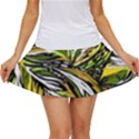 Foliage Pattern Texture Background Women s Skort View1