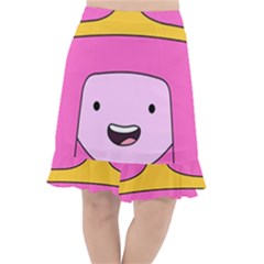 Adventure Time Princess Bubblegum Fishtail Chiffon Skirt by Sarkoni