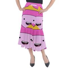 Adventure Time Princess Bubblegum Midi Mermaid Skirt by Sarkoni