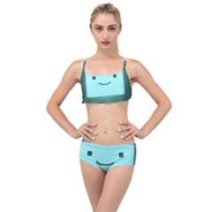 Adventure Time Bmo Layered Top Bikini Set by Sarkoni