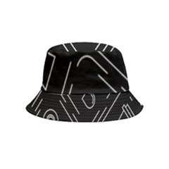 Coffee Background Bucket Hat (kids) by Bedest