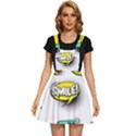 Set Colorful Comic Speech Bubbles Apron Dress View1