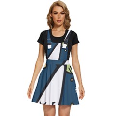 Ufo Alien Unidentified Flying Object Apron Dress by Sarkoni