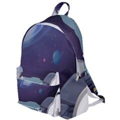 Alien Astronaut Scene The Plain Backpack by Bedest