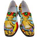 Beach Chihuahua Dog Pet Animal Women s Chunky Heel Loafers View1