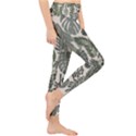 Plants Leaves Boho Botany Foliage Lightweight Velour Classic Yoga Leggings View4