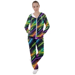 Vibrant Neon Dreams Women s Tracksuit by essentialimage