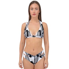 Donkey Ass Funny Nice Cute Floppy Double Strap Halter Bikini Set by Sarkoni