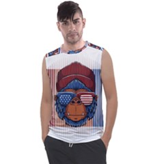 Gorilla Ape Zoo Mammal Usa Men s Regular Tank Top by Sarkoni