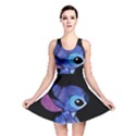 Stitch Love Cartoon Cute Space Reversible Skater Dress View1