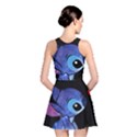 Stitch Love Cartoon Cute Space Reversible Skater Dress View2