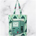 Adventure Time Bmo Double Zip Up Tote Bag View2