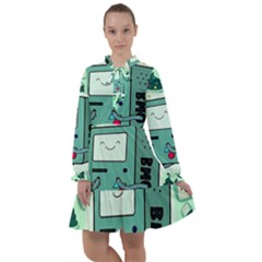 Adventure Time Bmo All Frills Chiffon Dress by Bedest