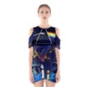 Trippy Kit Rick And Morty Galaxy Pink Floyd Shoulder Cutout One Piece Dress View1