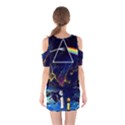 Trippy Kit Rick And Morty Galaxy Pink Floyd Shoulder Cutout One Piece Dress View2