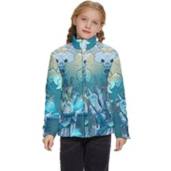 Adventure Time Lich Kids  Puffer Bubble Jacket Coat by Bedest