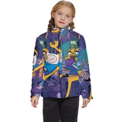 Adventure Time Finn  Jake Marceline Kids  Puffer Bubble Jacket Coat by Bedest