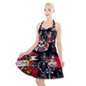 Graffiti Tatoo Skate Art Boom Halter Party Swing Dress  View1