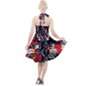 Graffiti Tatoo Skate Art Boom Halter Party Swing Dress  View2