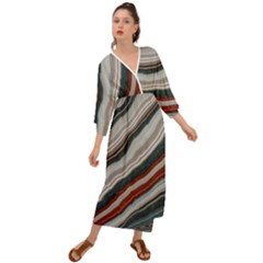 Dessert Road  pattern  All Over Print Design Grecian Style  Maxi Dress by coffeus