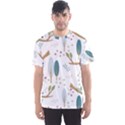 Pattern Sloth Woodland Men s Sport Mesh T-Shirt View1