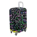 Math Linear Mathematics Education Circle Background Luggage Cover (Small) View2