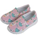 Cute Owl Doodles With Moon Star Seamless Pattern Kids Lightweight Slip Ons View2