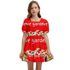 Garden Lover Kids  Short Sleeve Dolly Dress by TShirt44