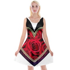 Love Design Reversible Velvet Sleeveless Dress by TShirt44