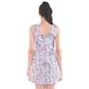 Seamless Pattern With Cute Rabbit Character Scoop Neck Skater Dress View2