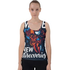 Make Devil Discovery  Velvet Tank Top by Saikumar