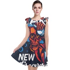 Make Devil Discovery  Tie Up Tunic Dress by Saikumar