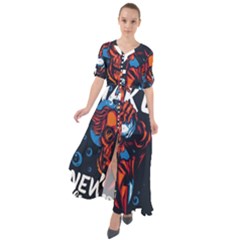 Make Devil Discovery  Waist Tie Boho Maxi Dress by Saikumar