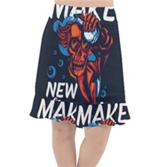 Make Devil Discovery  Fishtail Chiffon Skirt by Saikumar