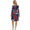 Make devil discovery  Long Sleeve Dress With Pocket View4