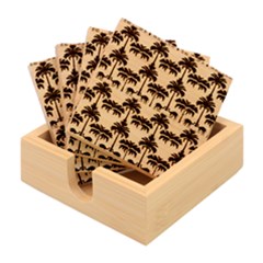 Cat Jigsaw Puzzle Bamboo Coaster Set by Jatiart