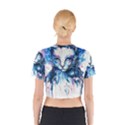 Cat Cotton Crop Top View2