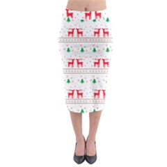 Christmas Midi Pencil Skirt by saad11