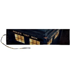 Tardis Bbc Doctor Who Dr Who Roll Up Canvas Pencil Holder (l) by Cendanart