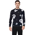 Skull Pattern Men s Long Sleeve Rash Guard View1