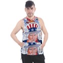 Independence Day United States Of America Men s Sleeveless Hoodie View1