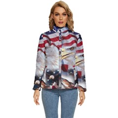 United States Of America Images Independence Day Women s Puffer Bubble Jacket Coat by Ket1n9