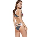 Owl Logo Low Cut Ruffle Edge Bikini Set View3