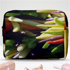 Bright Peppers Make Up Pouch (large) by Ket1n9