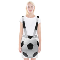 Soccer Ball Braces Suspender Skirt by Ket1n9