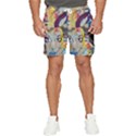 Graffiti Mural Street Art Painting Men s Runner Shorts View1