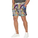 Graffiti Mural Street Art Painting Men s Runner Shorts View3