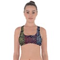 Circuit Board Seamless Patterns Set Got No Strings Sports Bra View1